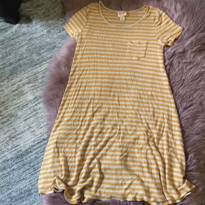 Striped Skater Dress